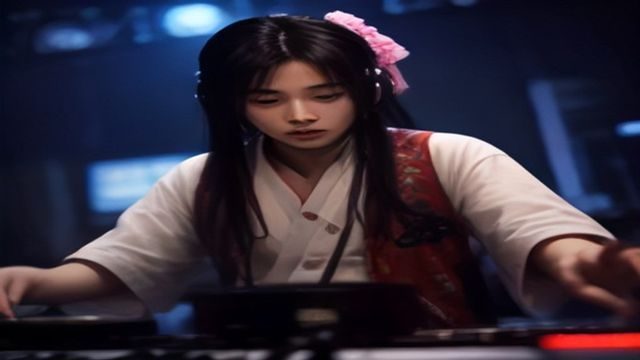 宝贝dj音乐风格对比视频封面，画面分屏展示House与Techno两种电子音乐风格的波形图与现场氛围，直观呈现风格差异